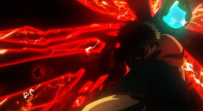 Jujutsu Kaisen Yuji Black Flash